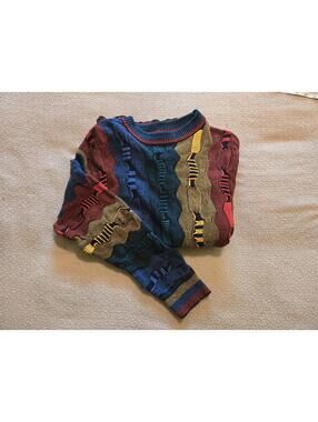 Reason L Vintage 90s Textured Knit Sweater